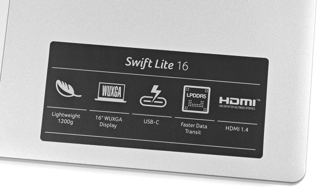 Acer Swift Lite 16 手提電腦