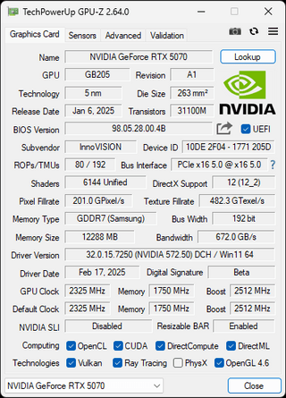 RTX 5070 X2