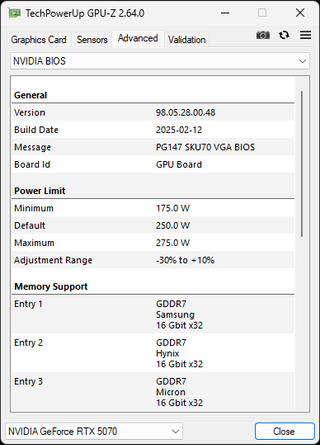 RTX 5070 SOLID