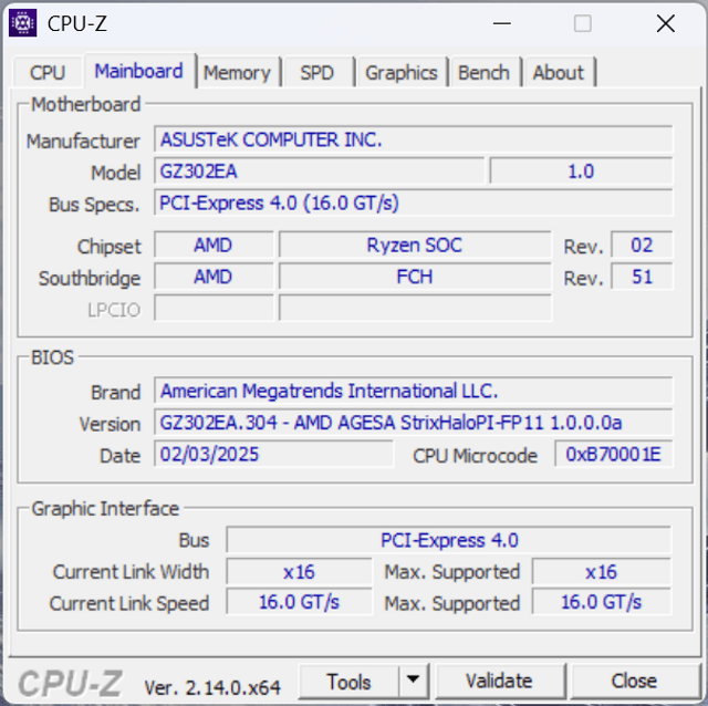 ROG Flow Z13 (2025) GZ302 電競平板