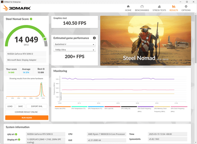 GIGABYTE RTX 5090 D WINDFORCE OC