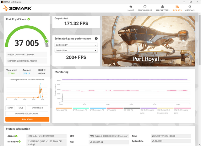 GIGABYTE RTX 5090 D WINDFORCE OC