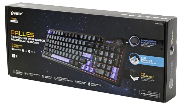 XPower Palles 三模机械键盘