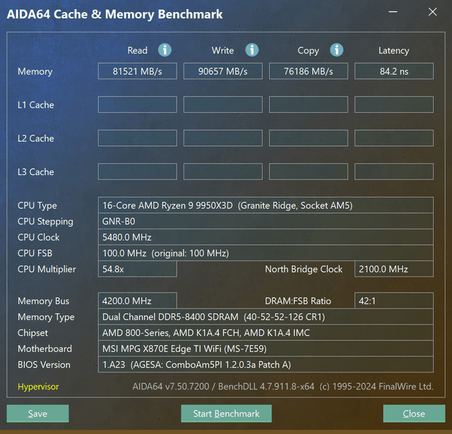 MSI MPG X870E EDGE TI WIFI
