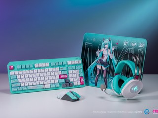 ASUS TUF Gaming x 初音未來聯名 推出多款限定電競週邊產品