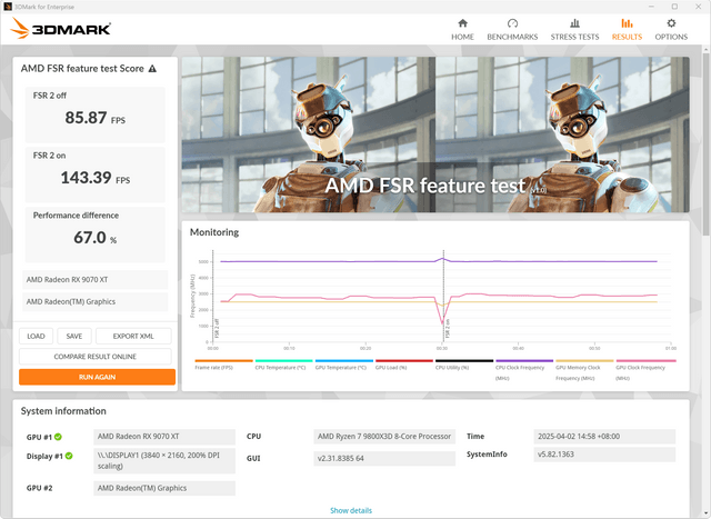 XFX Quicksilver RX 9070 XT White