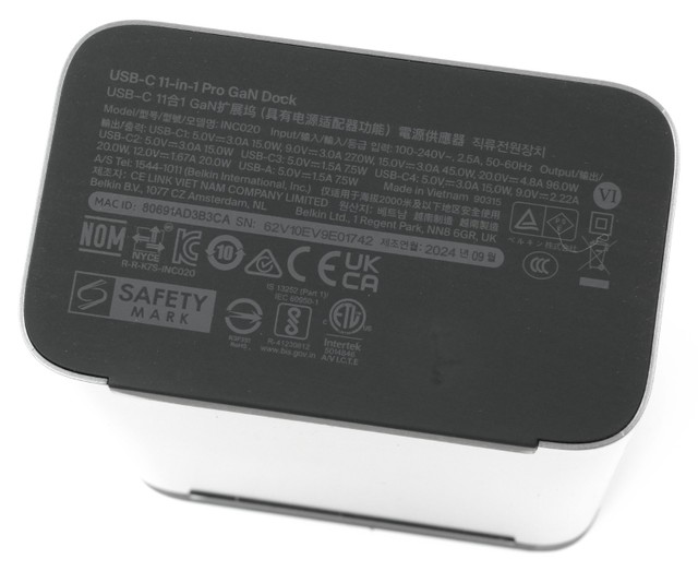 Connect USB-C 11合1 Pro GaN Dock