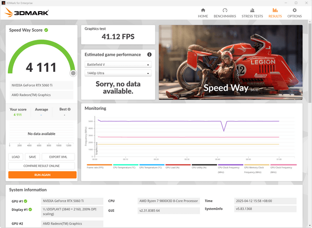 MSI RTX 5060 Ti INSPIRE 2X 16G