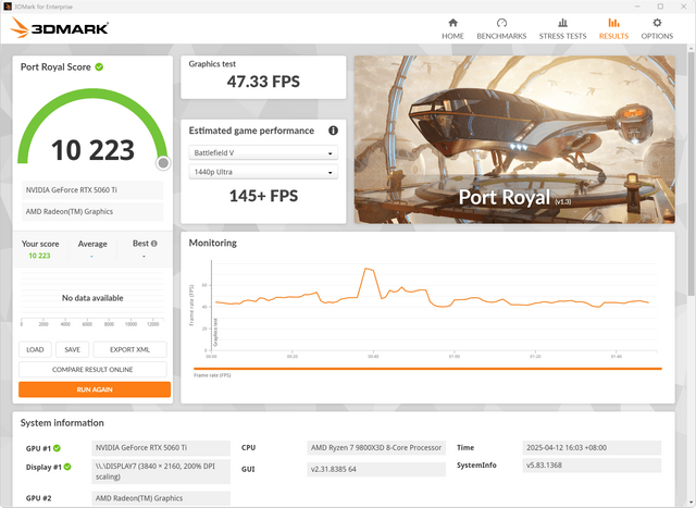MSI RTX 5060 Ti INSPIRE 2X 16G