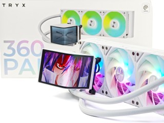 6.5 吋曲面 Mon、Gen8 v2 水泵 TRYX PANORAMA ARGB 360 WHITE UPGRADE 6.5 吋曲面 Mon、Gen8 v2 水泵 TRYX PANORAMA ARGB 360 WHITE UPGRADE