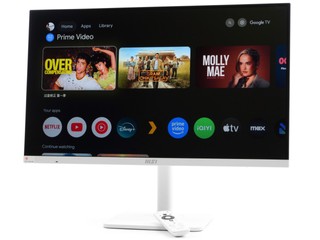 整合 Google TV、4K 靚色 IPS  MSI Modern MD272UPSW 27