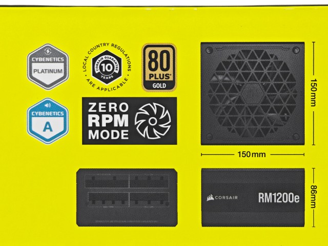 CORSAIR RM1200e (2025) 全模組靜音 PSU