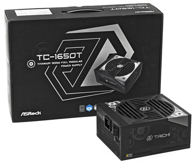 ASRock TC-1650T 鈦金全模組 PSU