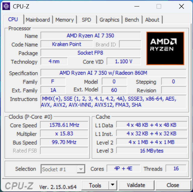 GIGABYTE AERO X16 1WH