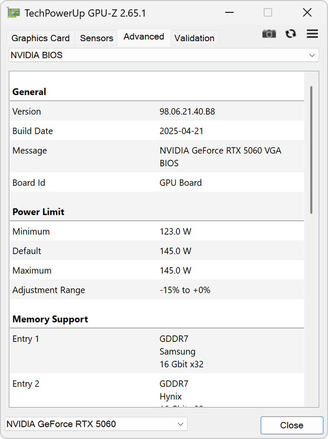 INNO3D RTX 5060 TWIN X2