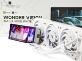 平玩曲面大 Mon 水冷 !! Thermalright Wonder Vision 360 UB ARGB WHITE