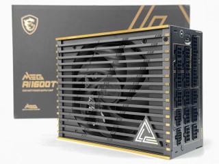 雙 12V-2x6、自家 G.I. 功能 MSI MEG Ai1600T PCIE5 1600W 鈦金電源 雙 12V-2x6、自家 G.I. 功能 MSI MEG Ai1600T PCIE5 1600W 鈦金電源