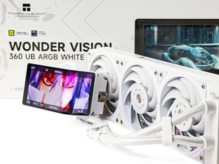 平玩曲面大 Mon 水冷 !! Thermalright Wonder Vision 360 UB ARGB WHITE