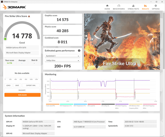 GIGABYTE GeForce RTX 5070 GAMING