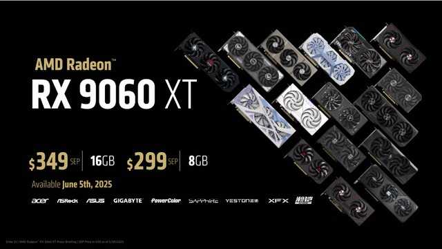 AMD Radeon RX 9060 XT