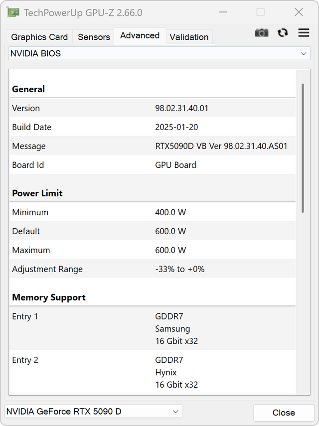 ROG Astral LC RTX 5090 OC