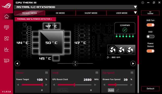 ROG Astral LC RTX 5090 OC