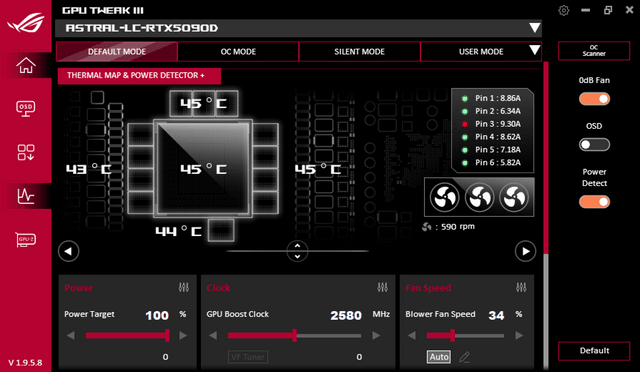 ROG Astral LC RTX 5090 OC