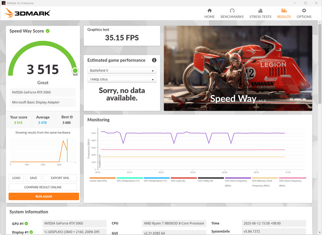 GIGABYTE RTX 5060 GAMING OC 8G