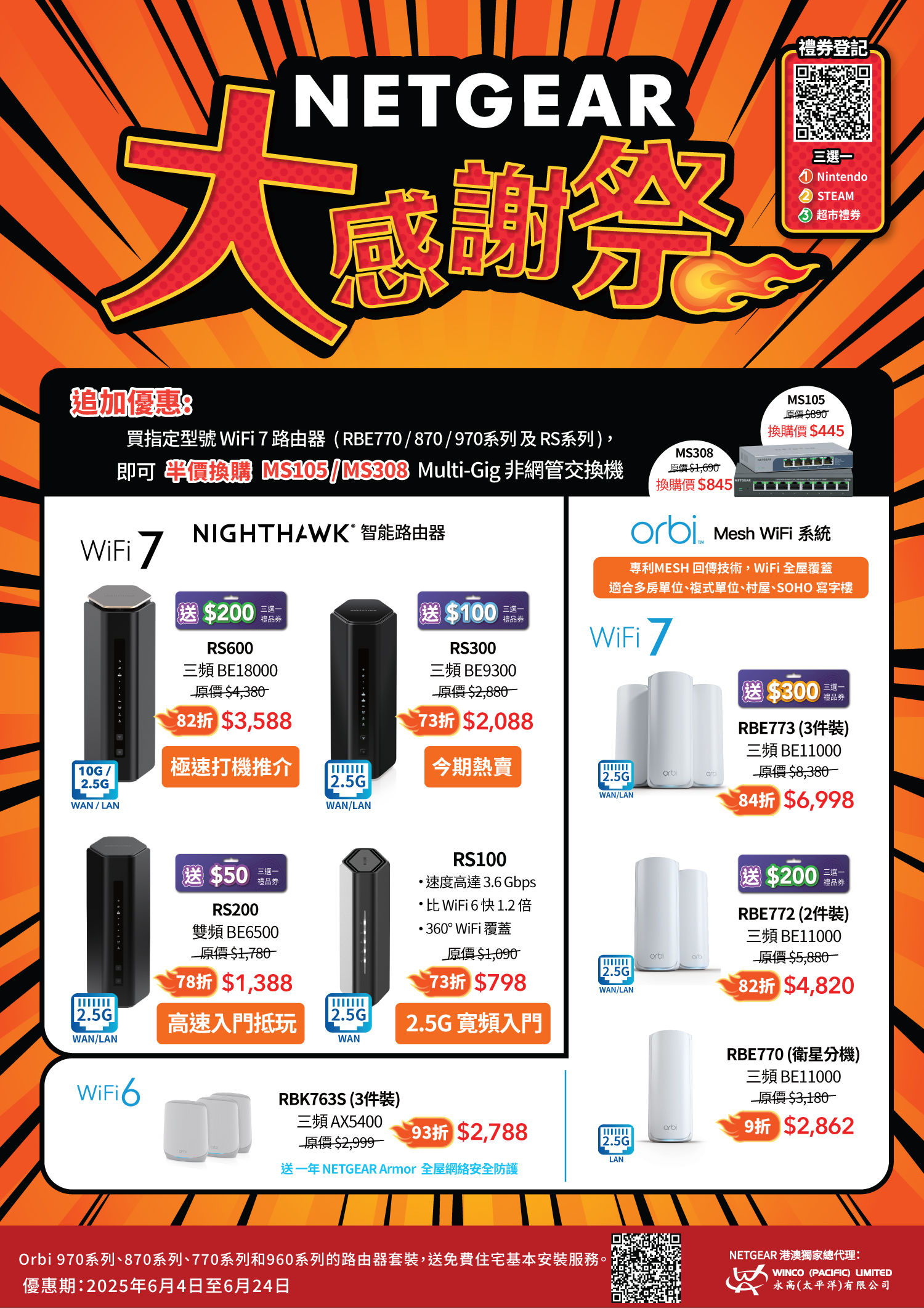 NETGEAR Thanksgiving Promotion