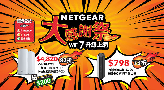 NETGEAR Thanksgiving Promotion