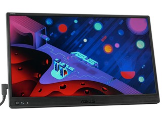 防眩光護眼 IPS、附 360° 支架 ASUS ZenScreen MB169CK 15.6