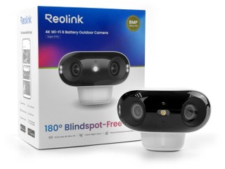 5K 解析度、180° 無盲點 Reolink Argus 4 Pro 180° 全景攝影機