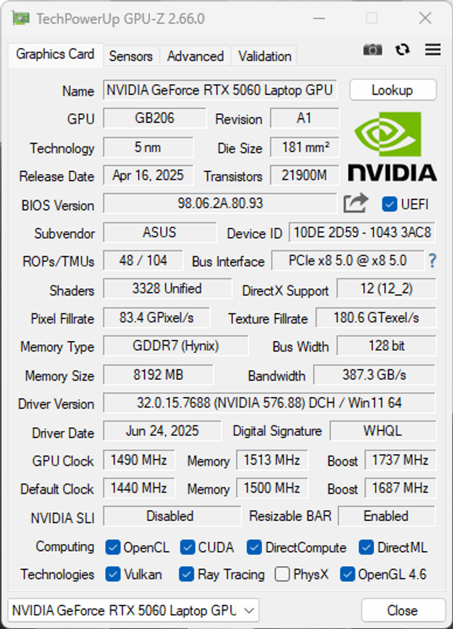 ASUS TUF Gaming F16 (2025) 電競筆電