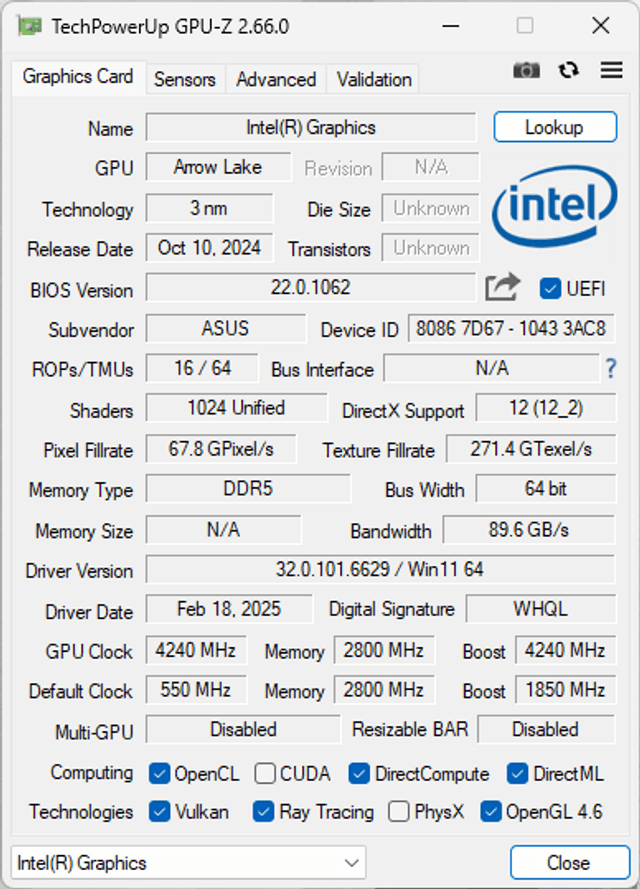 ASUS TUF Gaming F16 (2025) 電競筆電