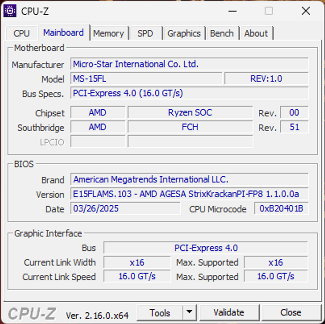 MSI Stealth A16 AI+ A3XWHG 電競筆電