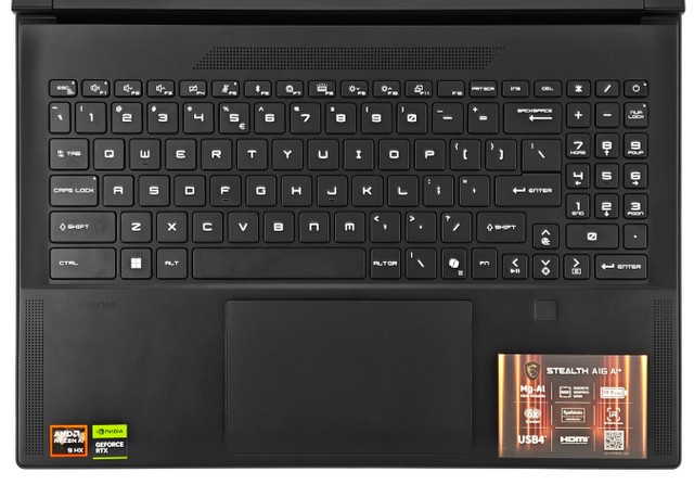 MSI Stealth A16 AI+ A3XWHG 電競筆電