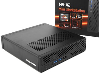 迷你工作站 !! 頂配 R9 9955HX  Minisforum MS-A2 Mini Workstation
