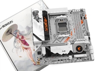 「雕妹」來了  (´∀｀)♡ GIGABYTE B850M AORUS ELITE WIFI7 ICE-P 主機板