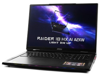 Ultra 9 + RTX 5090 !! MSI Raider 18 HX AI A2XWJG 電競筆電