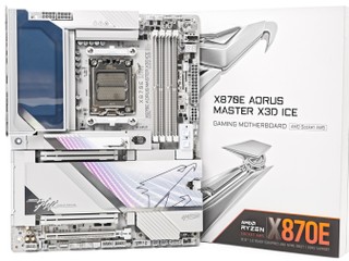 半代升級、X3D Turbo 一鍵加速 GIGABYTE X870E AORUS MASTER X3D ICE 主機板