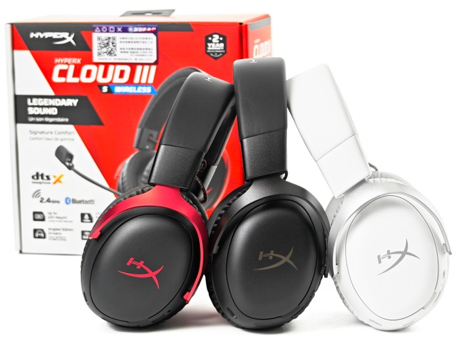 HyperX Cloud III S Wireless 無線電競