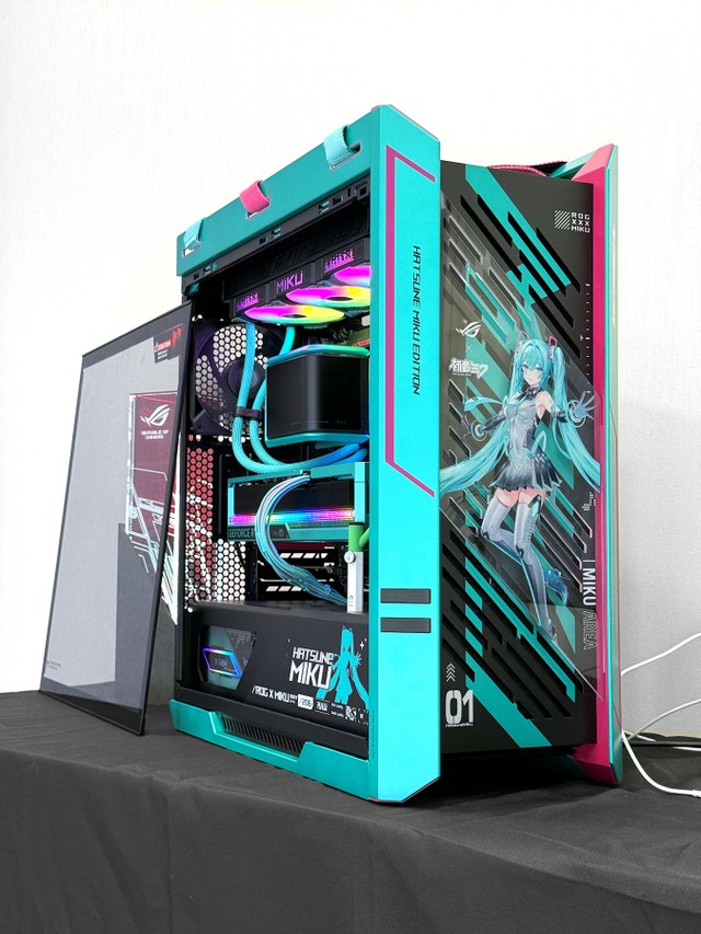 ROG X 初音未來」系列香港上市板、卡、芒、牛、箱、水全齊限量發售