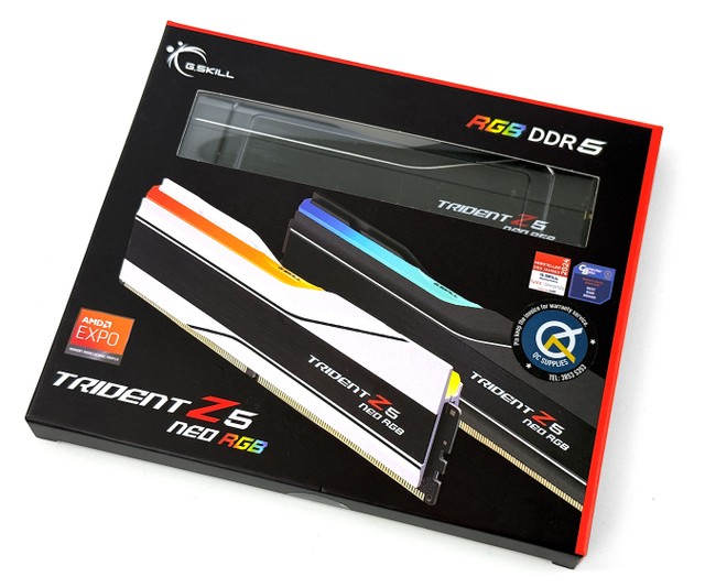 128GB 大容量!! D5-6000 CL34 G.Skill Trident Z5 Neo RGB D5-6000