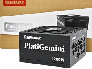 白金全模、全橋 LLC 方案 ENERMAX PlatiGemini 1200W PSU