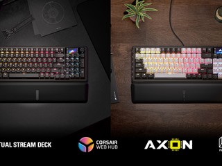 集成 Elgato 串流媒體、內置 LCD CORSAIR Vanguard Pro 96、Vanguard 96 鍵盤