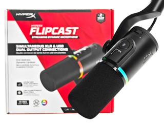 實測收音、 AI 降噪表現 HyperX FlipCast USB/XLR 動圈麥克風