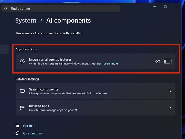 Windows 11 新增 AI Agent 功能 建立獨立的後台 不斷在後台背景運行 - 電腦領域 HKEPC Hardware - 全港 ...