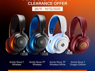 SteelSeries 清貨限時優惠！ ARCTIS NOVA 7 系列低至八折！