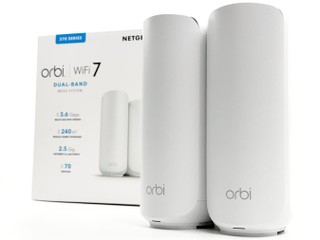 4 千呎覆蓋、入門 Wi-Fi 7 Mesh NETGEAR Orbi 370 Wi-Fi 7 MESH 系統