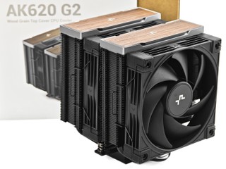 第二代版本、木紋飾蓋 DeepCool  AK620 G2 風冷散熱器